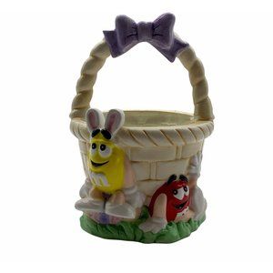 MARS M&M Ceramic Easter Basket